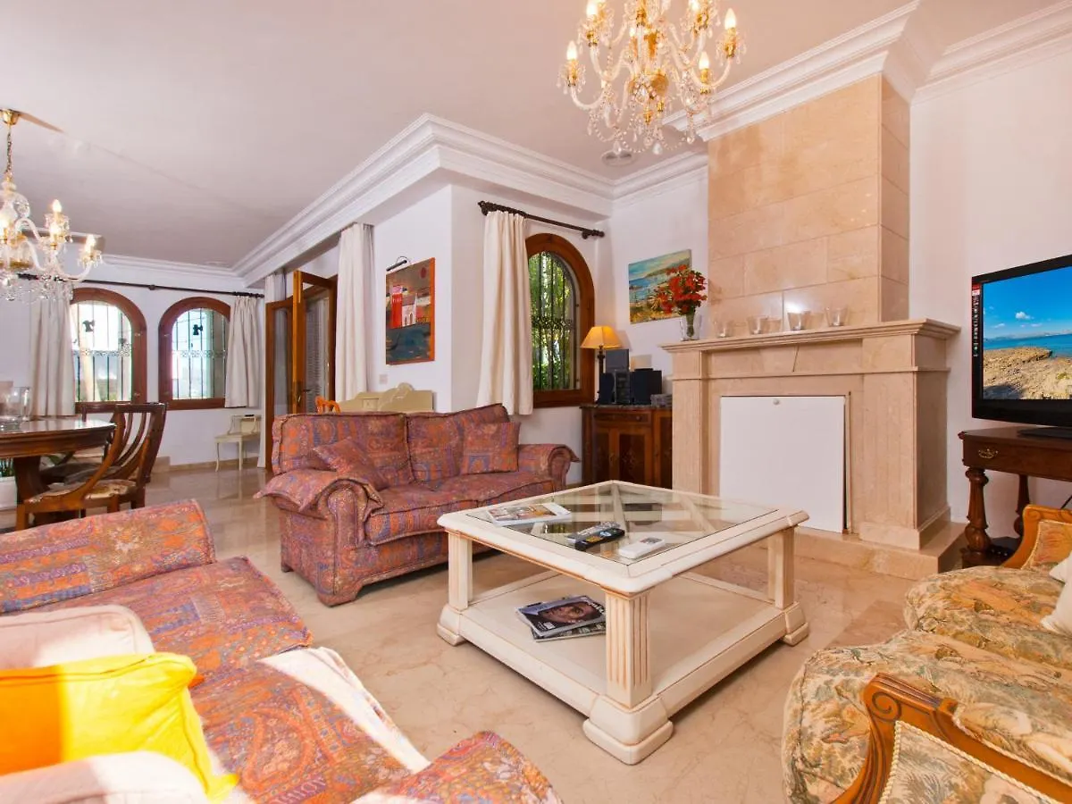 Villa Tita De Manresa, Con Jardines Y Vista Mar Alcúdia Španělsko
